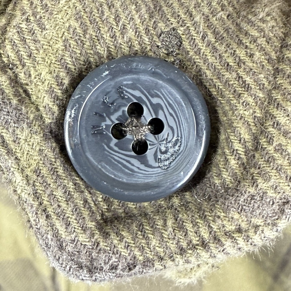 Nike 6.0‎ Hooded Jacket Women XL Green Plaid Sherpa Collar Quilted Lining - Picture 7 of 15